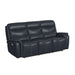 Aruba - 2 Piece Living Room Set (Sofa & Loveseat) - Pebble Navy – Reclining Sofas & Loveseats by Elements International at Furniture Wholesale Plus , Nashville furniture store