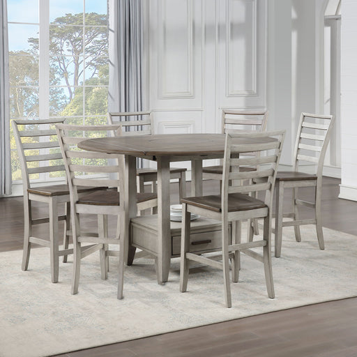Abacus - Dining Set – 7 Piece Dining Room Sets by Steve Silver Furniture at Furniture Wholesale Plus , Nashville furniture store