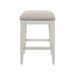 Berkley Square - Upholstered Console Stool - Linen & Khaki – Counter Height (24"-27") by Liberty Furniture at Furniture Wholesale Plus , Nashville furniture store
