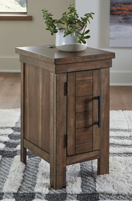 Moriville - Chair Side End Table - Grayish Brown – Chair Side Tables by Signature Design by Ashley® at Furniture Wholesale Plus , Nashville furniture store