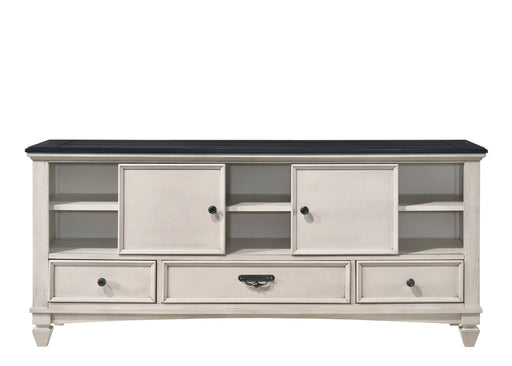 Sawyer - TV Stand - Antique White - Premium TV Stands from Crown Mark - Just $489! Shop now at Furniture Wholesale Plus  We are the best furniture store in Nashville, Hendersonville, Goodlettsville, Madison, Antioch, Mount Juliet, Lebanon, Gallatin, Springfield, Murfreesboro, Franklin, Brentwood