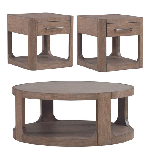 South Bend - Optional 3 Piece Set - Burnished Clay – Table Sets by Liberty Furniture at Furniture Wholesale Plus , Nashville furniture store
