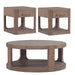South Bend - Optional 3 Piece Set - Burnished Clay – Table Sets by Liberty Furniture at Furniture Wholesale Plus , Nashville furniture store