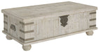 Carynhurst - Lift Top Cocktail Table - White Wash Gray – Cocktail Tables by Signature Design by Ashley® at Furniture Wholesale Plus , Nashville furniture store