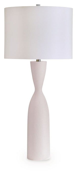 Davinford - Poly Table Lamp - White – Table Lamps by Signature Design by Ashley® at Furniture Wholesale Plus , Nashville furniture store