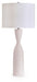 Davinford - Poly Table Lamp - White – Table Lamps by Signature Design by Ashley® at Furniture Wholesale Plus , Nashville furniture store