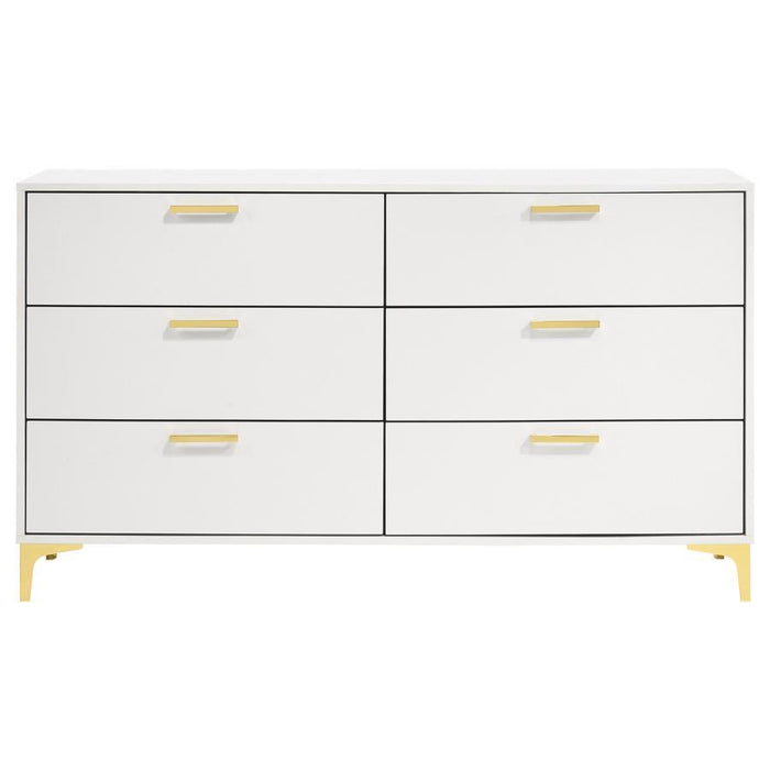 Kendall - 6-Drawer Dresser – Dressers by CoasterEveryday at Furniture Wholesale Plus , Nashville furniture store
