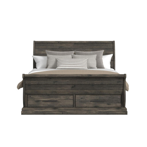 Park Ridge - Sleigh Storage Bed – Storage Beds by Elements International at Furniture Wholesale Plus , Nashville furniture store