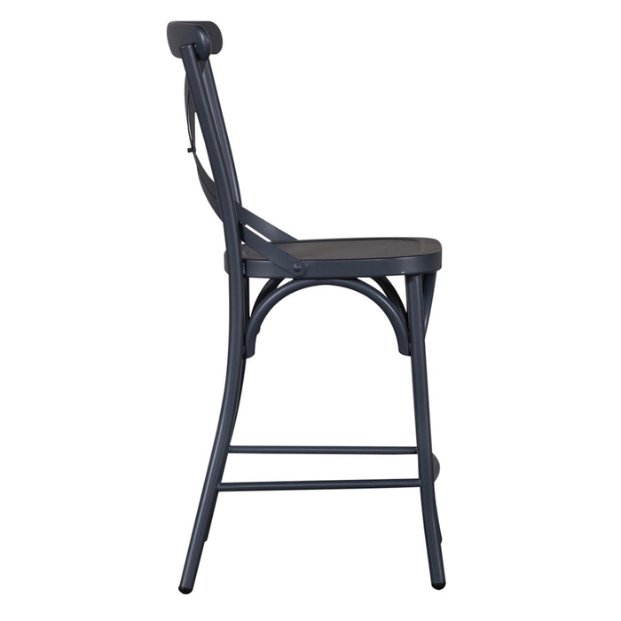 Vintage Series - X Back Counter Chair – Counter Chairs by Liberty Furniture at Furniture Wholesale Plus , Nashville furniture store