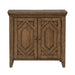 Carolina Park - 2 Door Bedside Chest With Charging Station - Amber Brown – Bedside Chests by Liberty Furniture at Furniture Wholesale Plus , Nashville furniture store