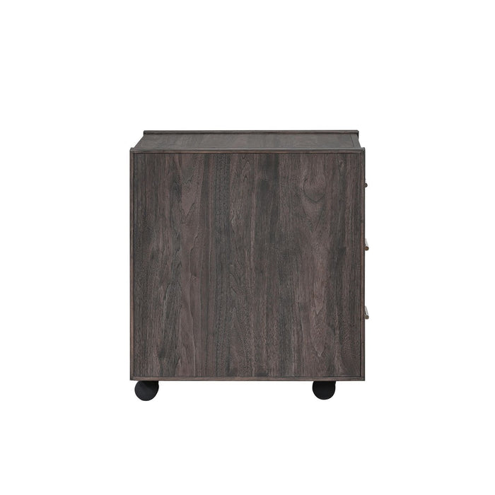 Modern Edge - Castered Filing Cabinet - Caffe – Filing Cabinets by Liberty Furniture at Furniture Wholesale Plus , Nashville furniture store