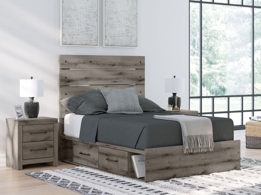 Graystorm - Panel Storage Bed – Storage Beds by Signature Design by Ashley® at Furniture Wholesale Plus , Nashville furniture store