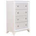 Cassie - Chest - Off-White – Accent Chests by Steve Silver Furniture at Furniture Wholesale Plus , Nashville furniture store