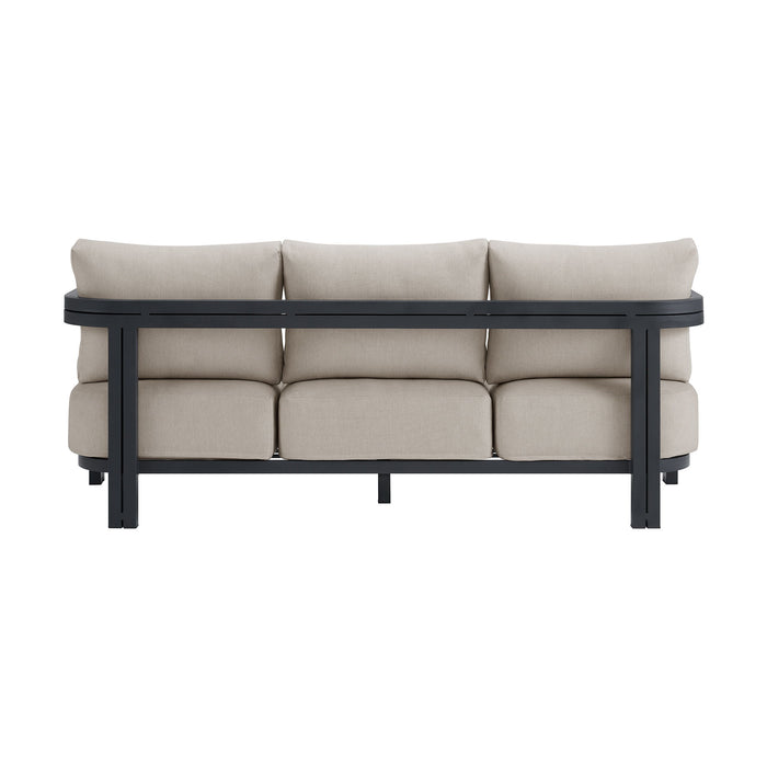 Playa - Sofa With 2 Pillows - Dark Gray / Beige – Sofas by Elements International at Furniture Wholesale Plus , Nashville furniture store