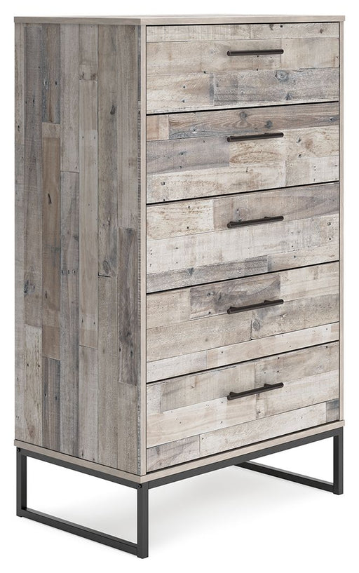 Neilsville - Whitewash - Five Drawer Chest - Premium Accent Chests from Signature Design by Ashley® - Just $208! Shop now at Furniture Wholesale Plus  We are the best furniture store in Nashville, Hendersonville, Goodlettsville, Madison, Antioch, Mount Juliet, Lebanon, Gallatin, Springfield, Murfreesboro, Franklin, Brentwood