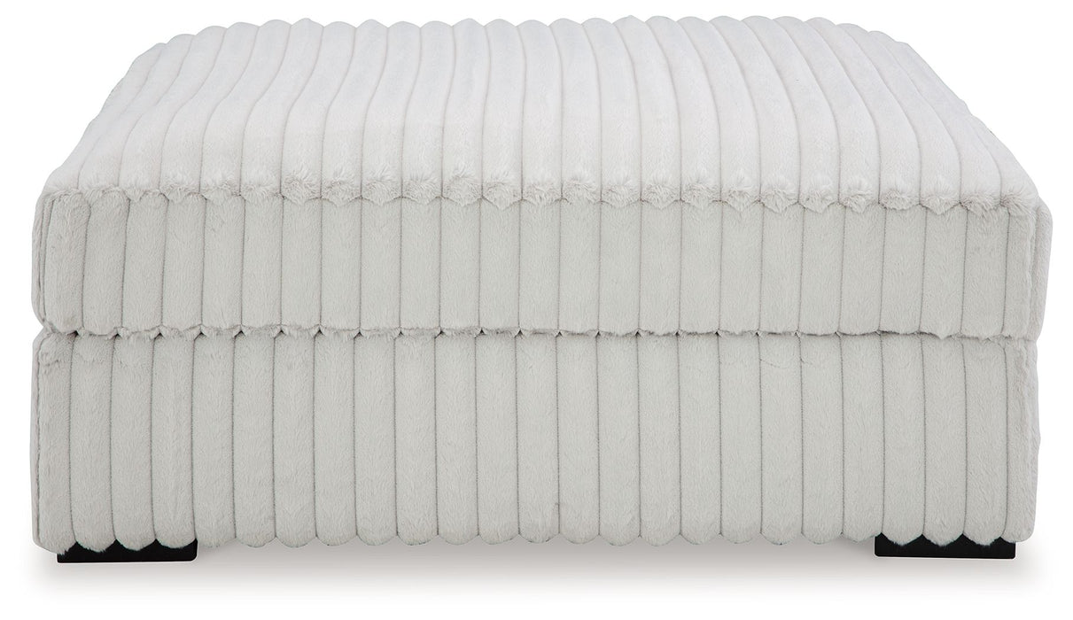 Stupendous - Oversized Accent Ottoman - Alloy – Accent Ottomans by Signature Design by Ashley® at Furniture Wholesale Plus , Nashville furniture store