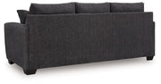 Loreo - Sofa - Ebony – Stationary Sofas by Benchcraft® at Furniture Wholesale Plus , Nashville furniture store