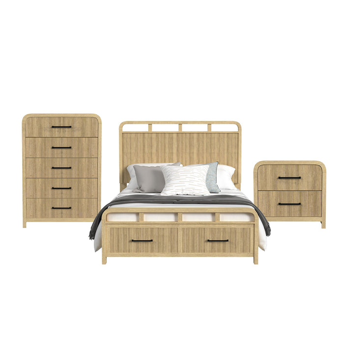 Ridgemont - Storage Bedroom Set – 3 Piece Bedroom Sets by Elements International at Furniture Wholesale Plus , Nashville furniture store