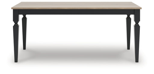 Brenkerton - Rectangular Dining Room Table - Grayish Brown / Black – Dining Tables by Signature Design by Ashley® at Furniture Wholesale Plus , Nashville furniture store