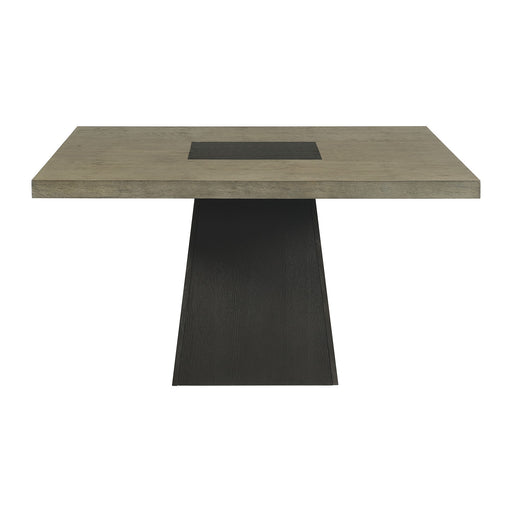 Jemma - Square Dining Table - Gray / Dark Espresso – Dining Tables by Elements International at Furniture Wholesale Plus , Nashville furniture store
