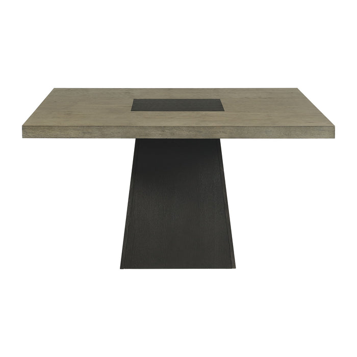 Jemma - Square Dining Table - Gray / Dark Espresso – Dining Tables by Elements International at Furniture Wholesale Plus , Nashville furniture store