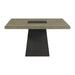 Jemma - Square Dining Table - Gray / Dark Espresso – Dining Tables by Elements International at Furniture Wholesale Plus , Nashville furniture store