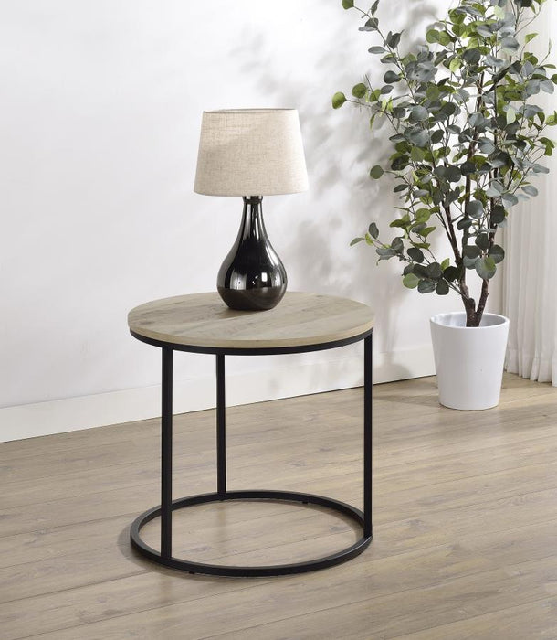 Lainey - Round Faux Marble Side End Table – End Tables by CoasterEveryday at Furniture Wholesale Plus , Nashville furniture store