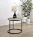 Lainey - Round Faux Marble Side End Table – End Tables by CoasterEveryday at Furniture Wholesale Plus , Nashville furniture store