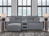 ModMax II - Salt And Pepper - Reclining Sectional – Reclining Sectionals by Signature Design by Ashley® at Furniture Wholesale Plus , Nashville furniture store