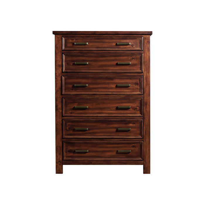Sullivan - 6-Drawer Chest – Accent Chests by Elements International at Furniture Wholesale Plus , Nashville furniture store