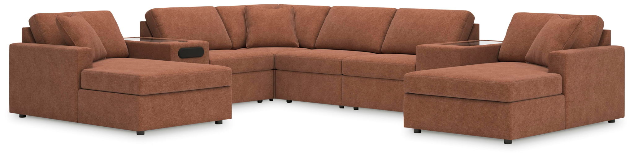 Modmax - Sectional - Spice – Stationary Sectionals by Signature Design by Ashley® at Furniture Wholesale Plus , Nashville furniture store