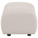 Burnett - Chenille Upholstered Ottoman – Upholstered Ottomans by Coaster Fine Furniture at Furniture Wholesale Plus , Nashville furniture store