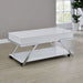 Zena - Lift-Top Cocktail Table With Casters - White – Cocktail Tables by Steve Silver Furniture at Furniture Wholesale Plus , Nashville furniture store