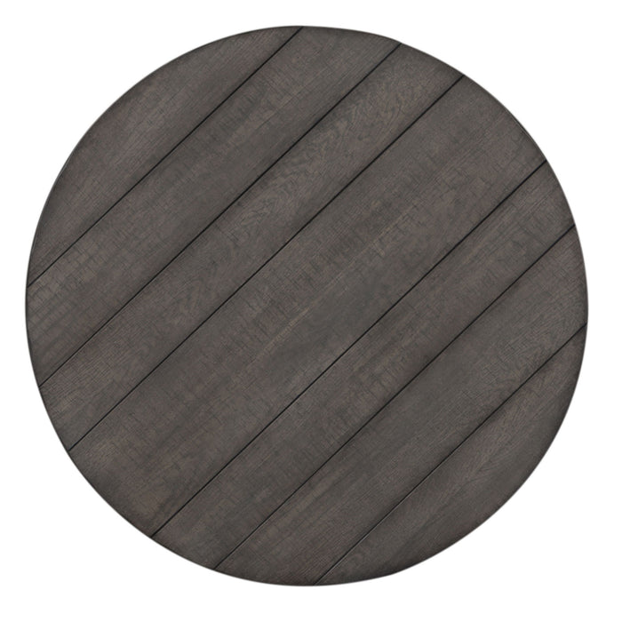 Modern Farmhouse - Splay Leg Round Cocktail Table – Cocktail Tables by Liberty Furniture at Furniture Wholesale Plus , Nashville furniture store