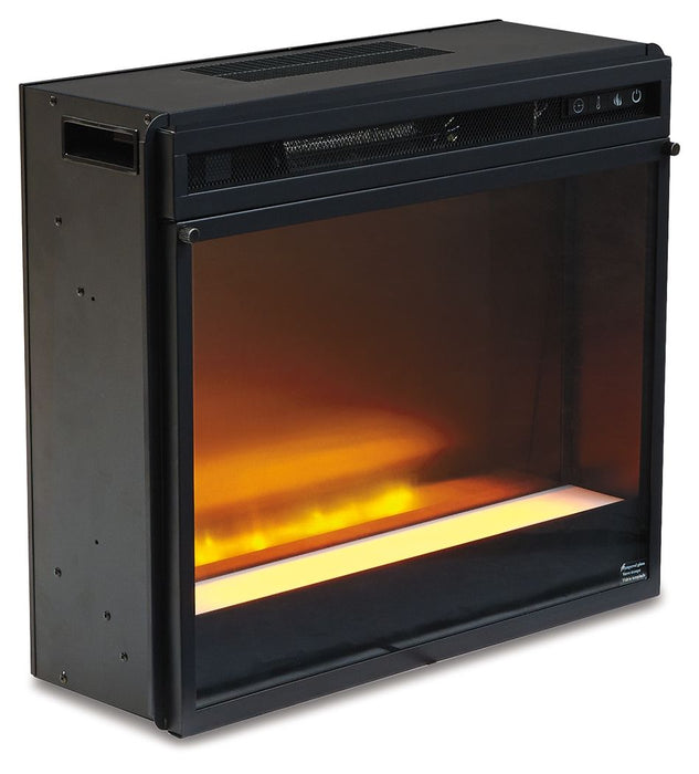 Entertainment Accessories - Fireplace Insert Glass/Stone - Black – Fireplace Inserts by Signature Design by Ashley® at Furniture Wholesale Plus , Nashville furniture store
