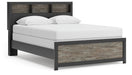 Broachmyn - Lighted Bookcase Panel Bed – Panel Beds by Signature Design by Ashley® at Furniture Wholesale Plus , Nashville furniture store