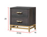 Trevor - Nightstand - Brown – Accent Nightstands by Crown Mark at Furniture Wholesale Plus , Nashville furniture store