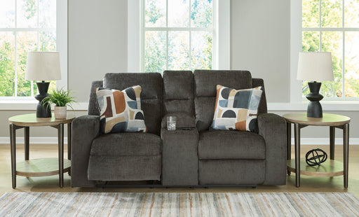 Kanlow Reclining Loveseat with Console - Premium Loveseat from Ashley Furniture - Just $698.28! Shop now at Furniture Wholesale Plus  We are the best furniture store in Nashville, Hendersonville, Goodlettsville, Madison, Antioch, Mount Juliet, Lebanon, Gallatin, Springfield, Murfreesboro, Franklin, Brentwood