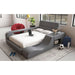 Valari - Upholstered Bed – Upholstered Beds by Elements International at Furniture Wholesale Plus , Nashville furniture store