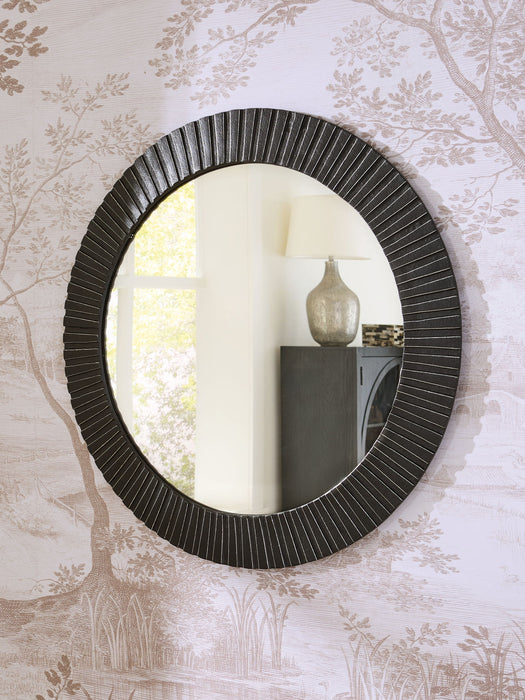 Ozias - Accent Mirror - Black – Accent Mirrors by Signature Design by Ashley® at Furniture Wholesale Plus , Nashville furniture store