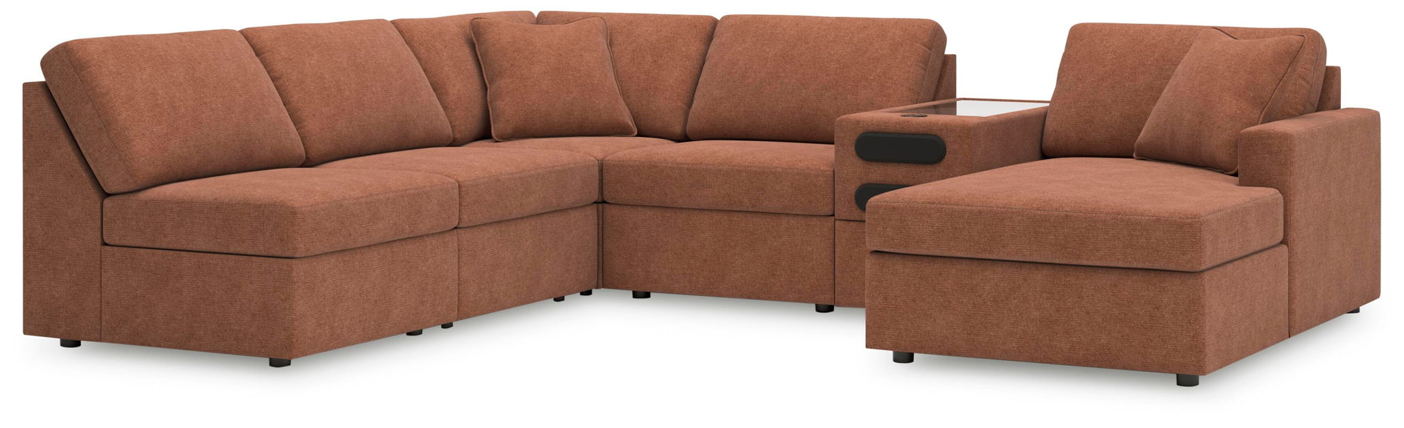 Modmax - Sectional - Spice – Stationary Sectionals by Signature Design by Ashley® at Furniture Wholesale Plus , Nashville furniture store