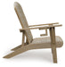 Marina Sun - Beige - Adirondack Chair - Premium Arm Chairs from Signature Design by Ashley® - Just $328! Shop now at Furniture Wholesale Plus  We are the best furniture store in Nashville, Hendersonville, Goodlettsville, Madison, Antioch, Mount Juliet, Lebanon, Gallatin, Springfield, Murfreesboro, Franklin, Brentwood