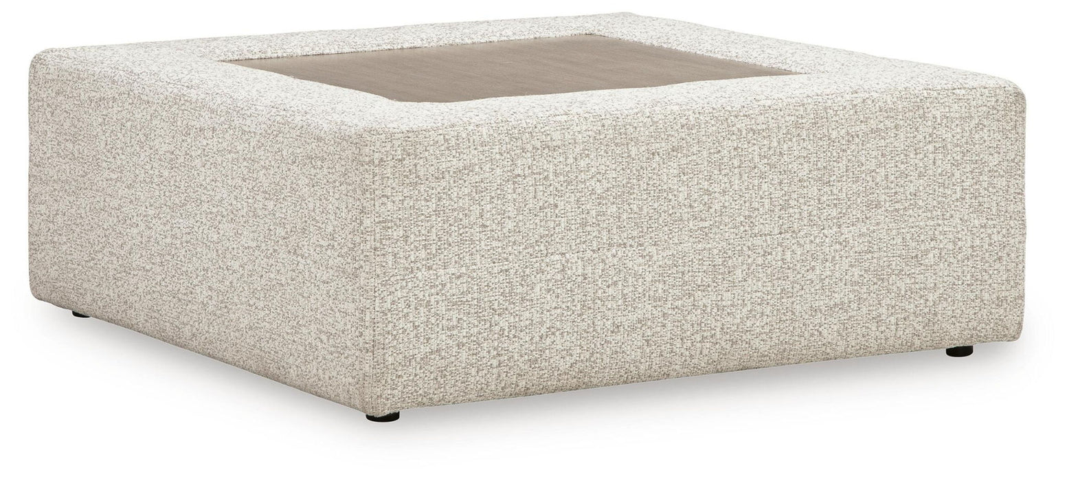Ashbourne Estate - Oversized Accent Ottoman - Snowstone – Accent Ottomans by Signature Design by Ashley® at Furniture Wholesale Plus , Nashville furniture store