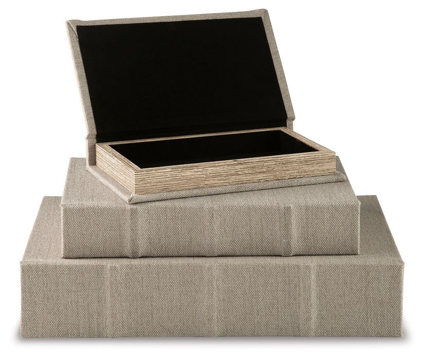 Jolina - Box Set – Baskets & Boxes by Signature Design by Ashley® at Furniture Wholesale Plus , Nashville furniture store