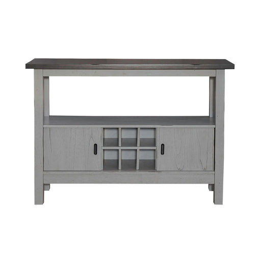 Newport - Server - Smokey Gray / Carbon Gray – Servers by Liberty Furniture at Furniture Wholesale Plus , Nashville furniture store