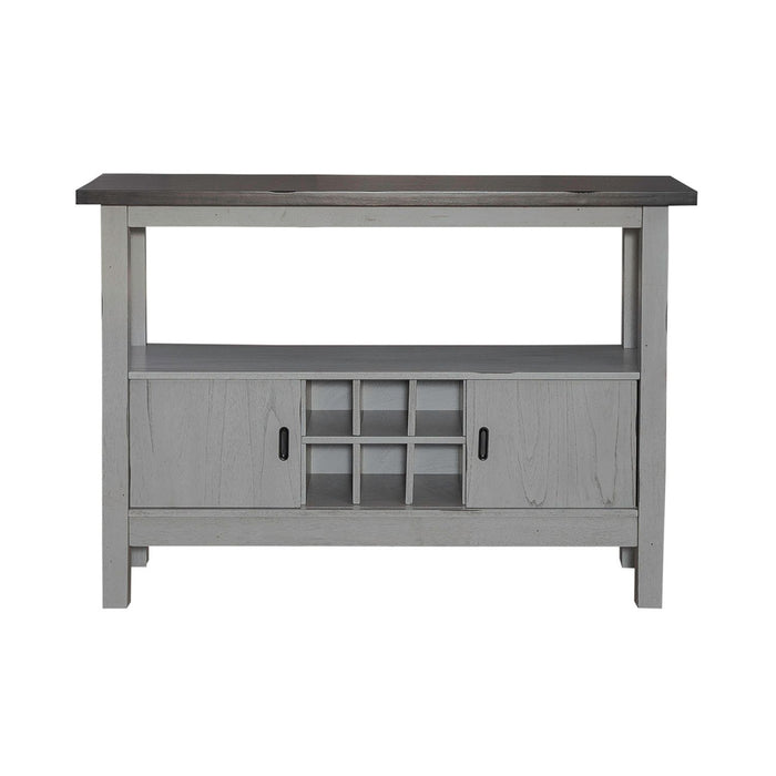 Newport - Server - Smokey Gray / Carbon Gray – Servers by Liberty Furniture at Furniture Wholesale Plus , Nashville furniture store