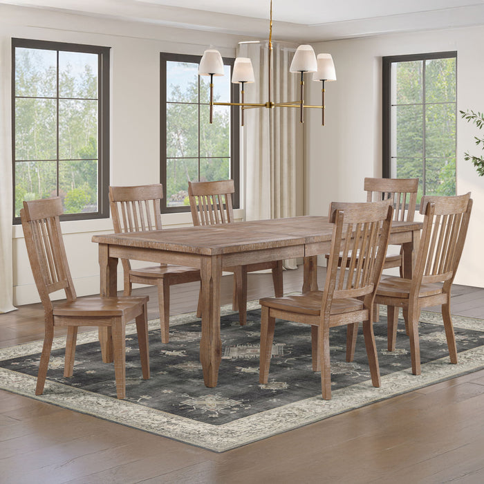Riverdale - Dining Set With Taped Legs Table – 5 Piece Dining Room Sets by Steve Silver Furniture at Furniture Wholesale Plus , Nashville furniture store
