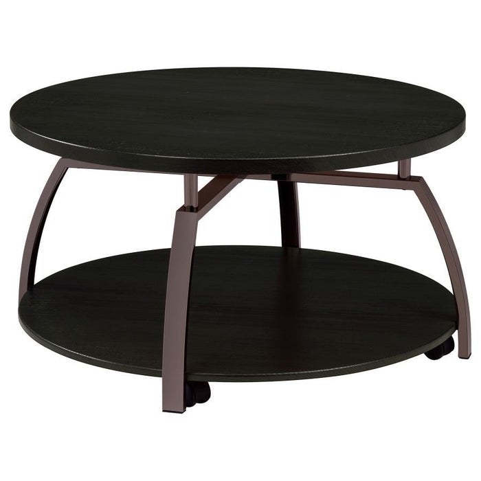 Dacre - Round Engineered Wood Top Table – End Tables by CoasterEssence at Furniture Wholesale Plus , Nashville furniture store