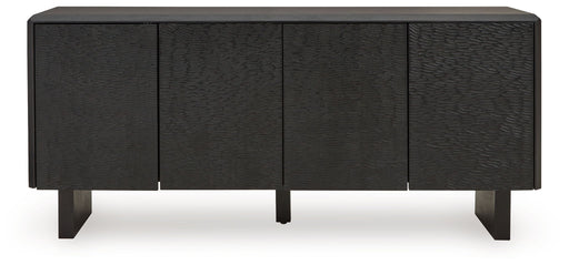 Farrelmore - Accent Cabinet - Black – Accent Cabinets by Signature Design by Ashley® at Furniture Wholesale Plus , Nashville furniture store