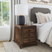 Phillipe - 2-Drawer Cabinet With USB - Cherry – Accent Nightstands by Elements International at Furniture Wholesale Plus , Nashville furniture store